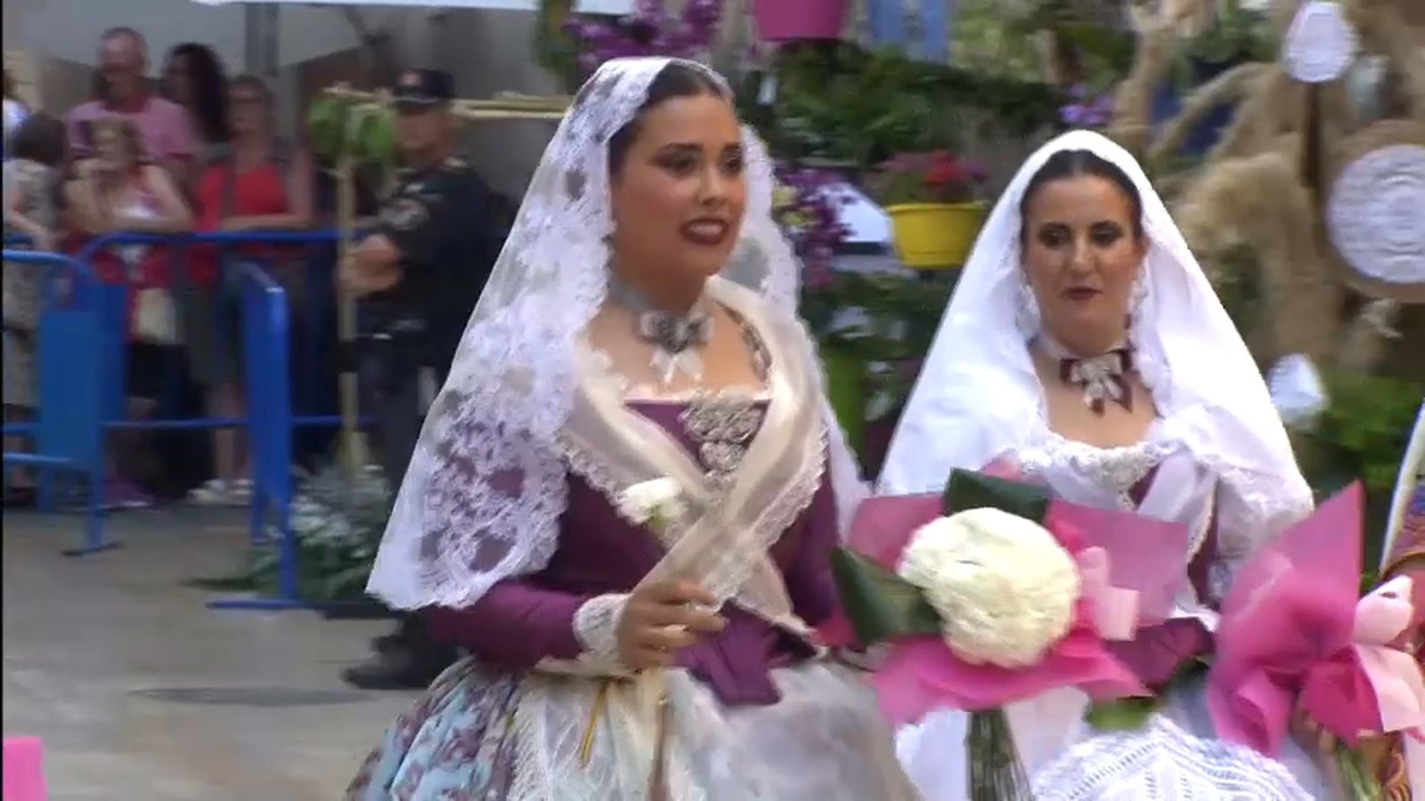 La flor és part important de la festa