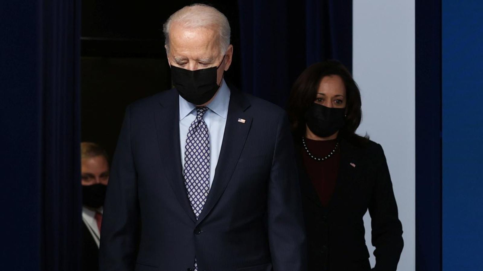 El president dels Estats Units, Joe Biden, i la vicepresidenta Kamala Harris, en una imatge recent