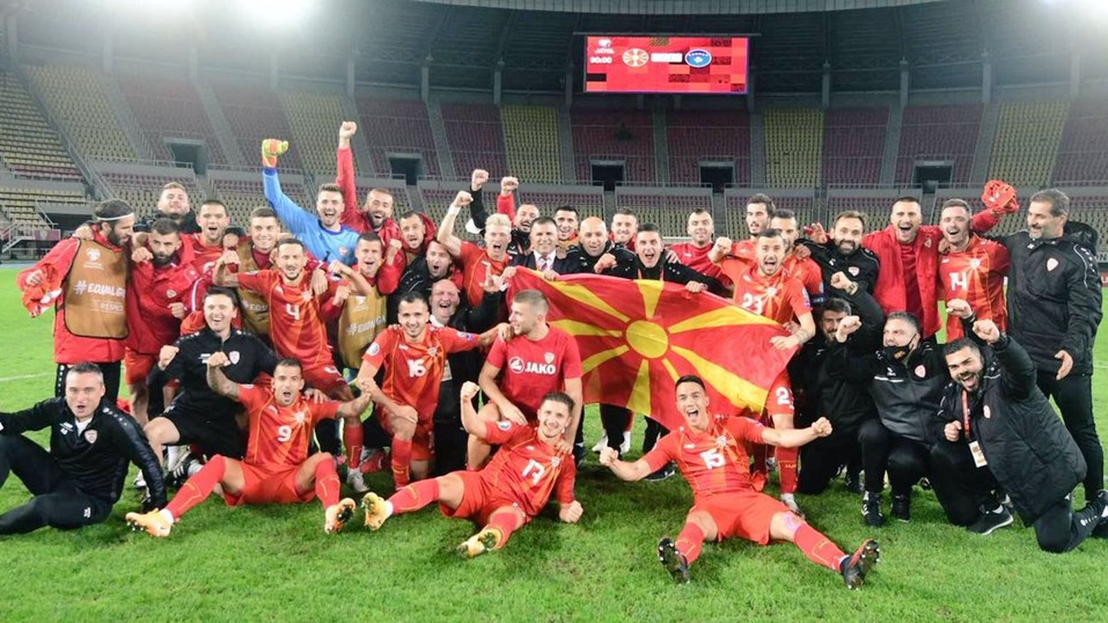La Macedonia de Bardhi va classificar-se per primera vegada per a una fase final de l'Eurocopa