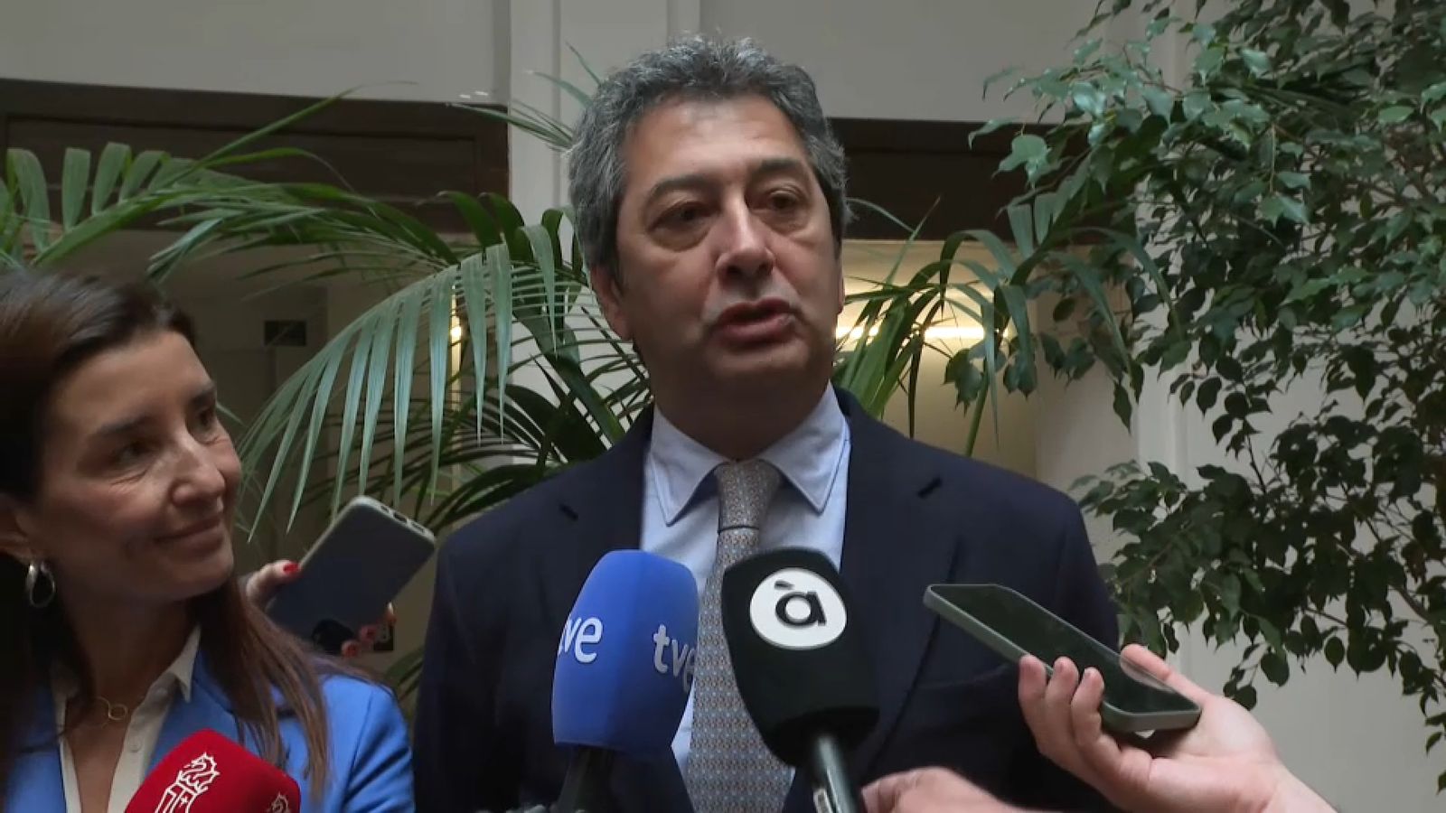 El vicepresident primer i conseller de Cultura i Esport, Vicente Barrera, aquest divendres