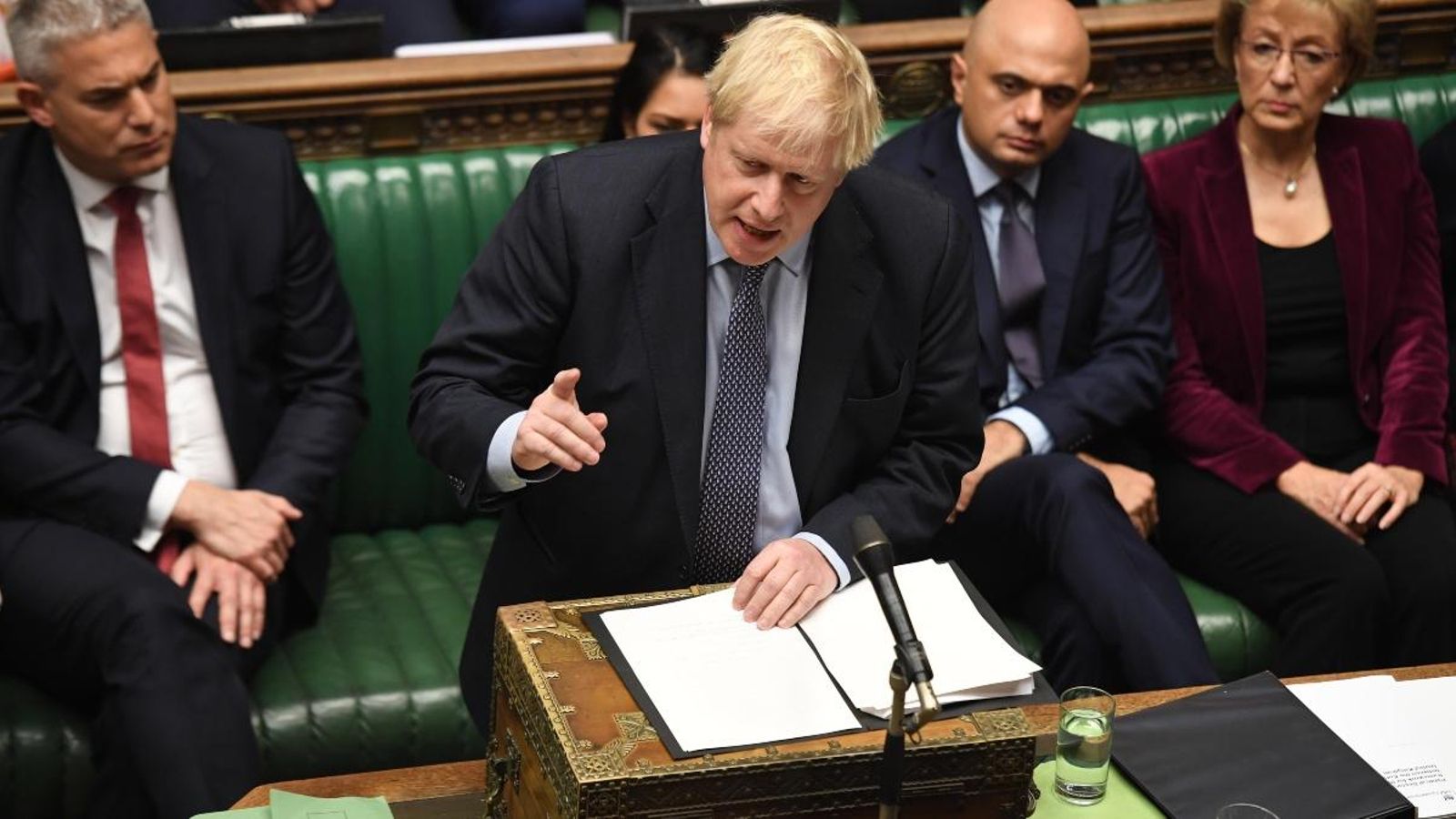 Johnson al Parlament britànic, en una imatge d’arxiu