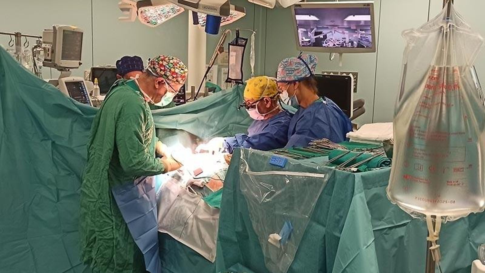 L'Hospital La Fe de València ha realitzat de manera simultània tres trasplantaments bipulmonars