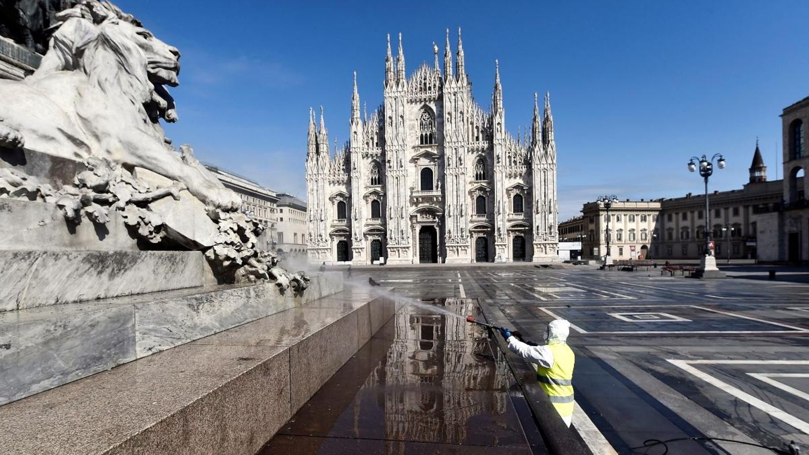 A la regió més afectada, la Llombardia, aquest dimarts s’ha reduït el nombre de pacients en vigilància intensiva