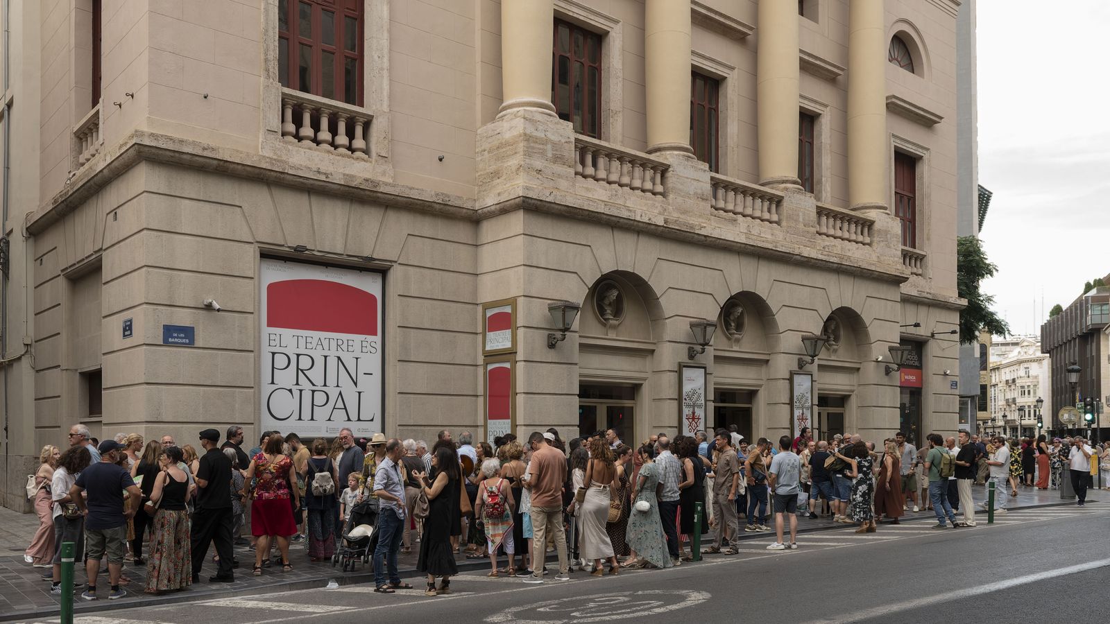 Imatge d'arxiu d'un acte d'Avetid al Teatre Principal