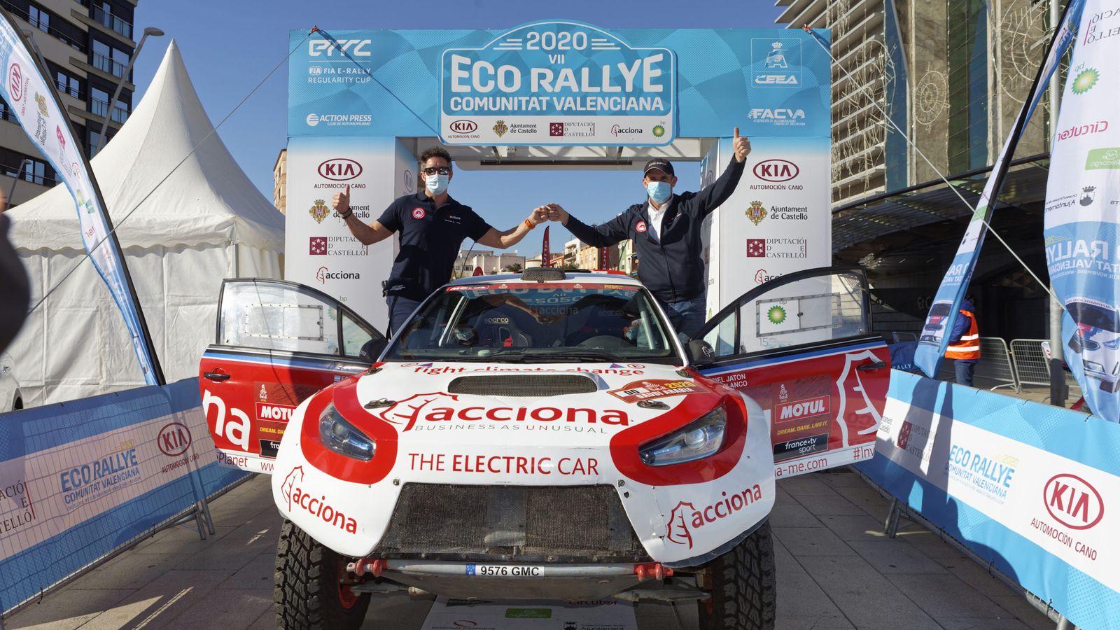 Acciona Empowered, cotxe zero de l'ECO Rally
