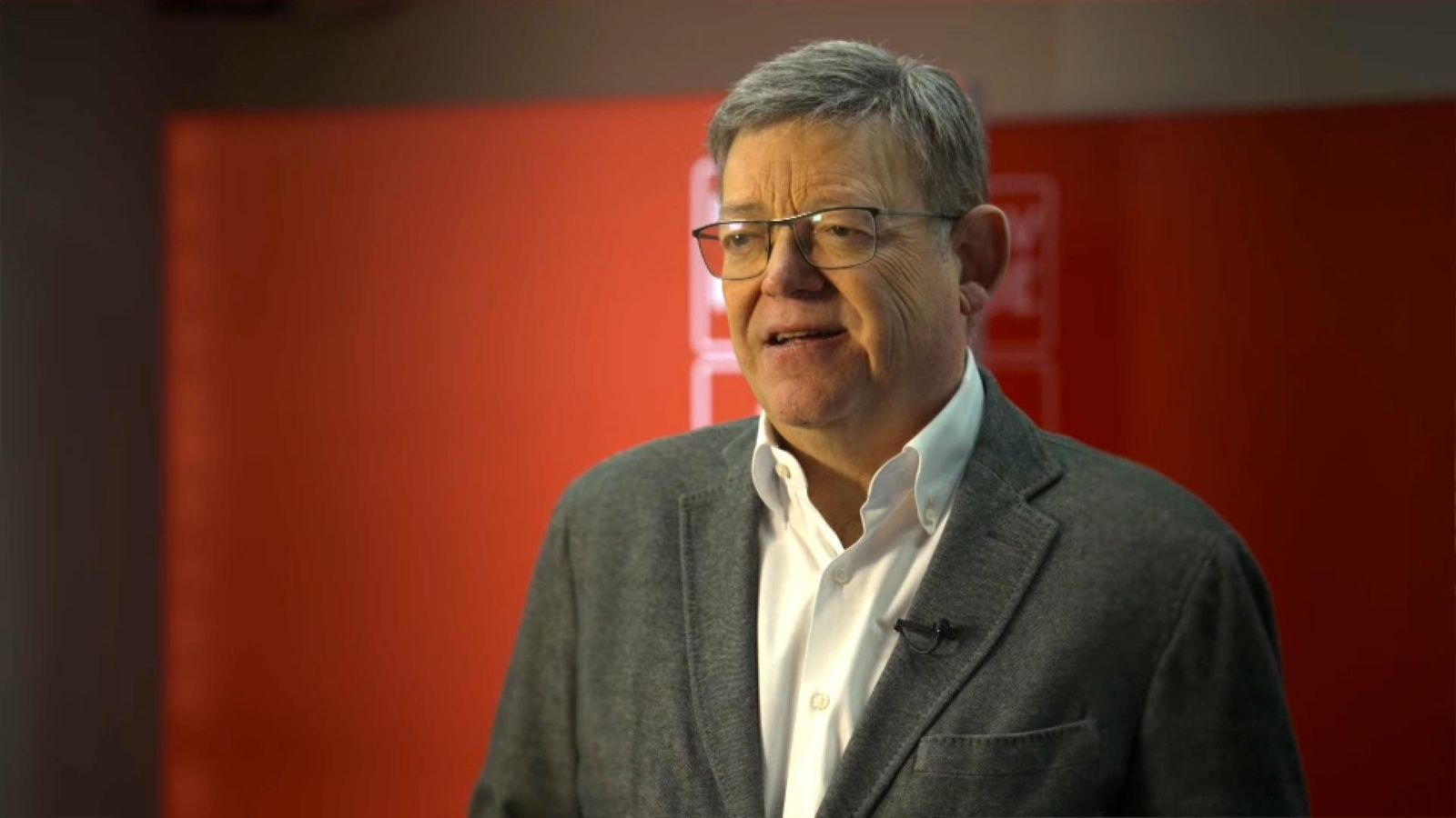 Ximo Puig, secretari general del PSPV, en el missatge de Nadal