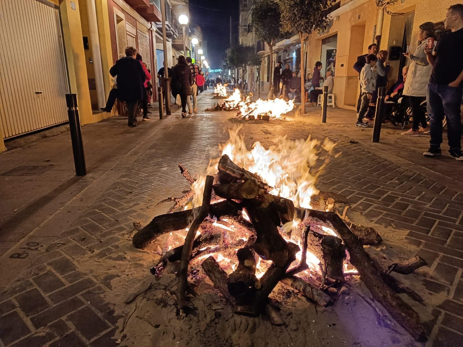 Fogueres a les festes de Benicàssim