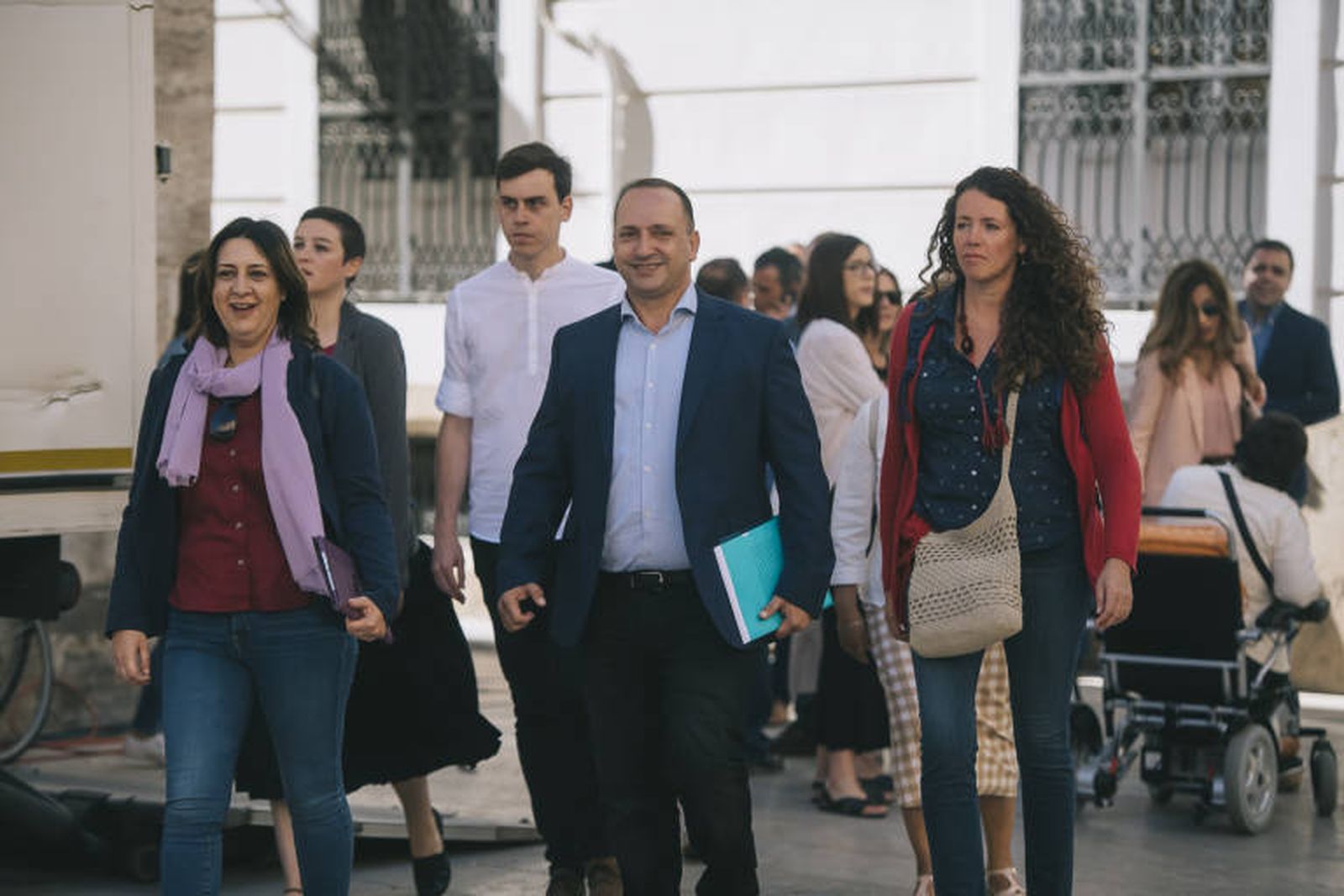 Imatge d'arxiu de Ruben Martínez Dalmau a les portes de les Corts