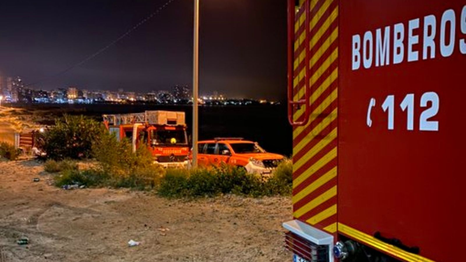 Imatge s'arxiu del servei municipal de bombers d'Alacant