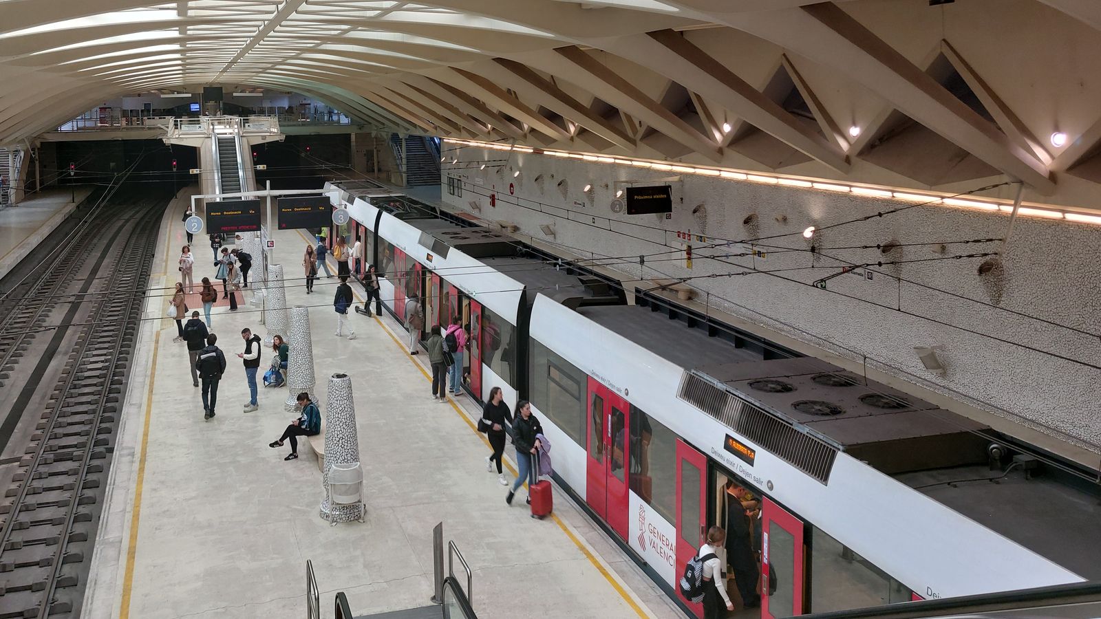 Imatge d'arxiu de l'estació Alameda, a València
