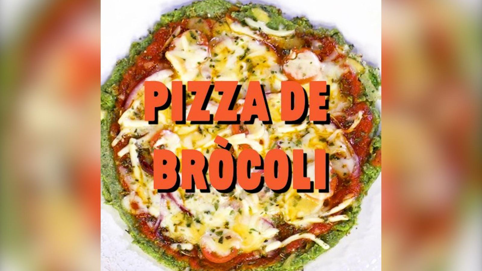 Preparem una pizza de bròcoli en 'La cuina de Morera'