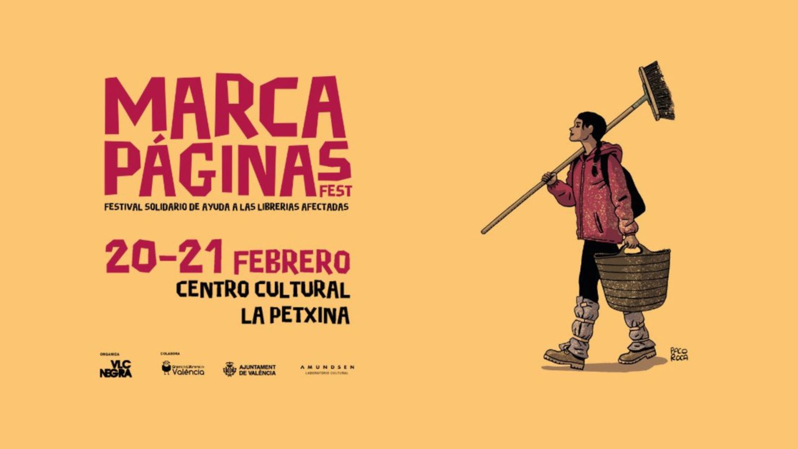19.02.2025 | MarcaPáginas Fest, xarrades solidàries per a les llibreries afectades per la dana