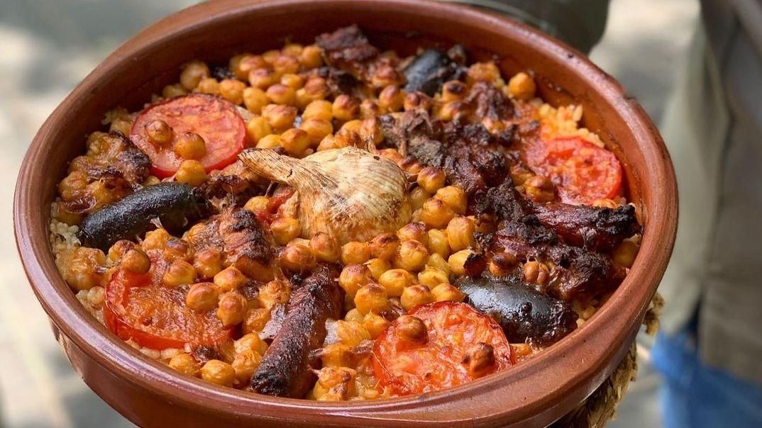 Arròs al forn del bar Mistela, a València Arròs al forn del bar Mistela, a València