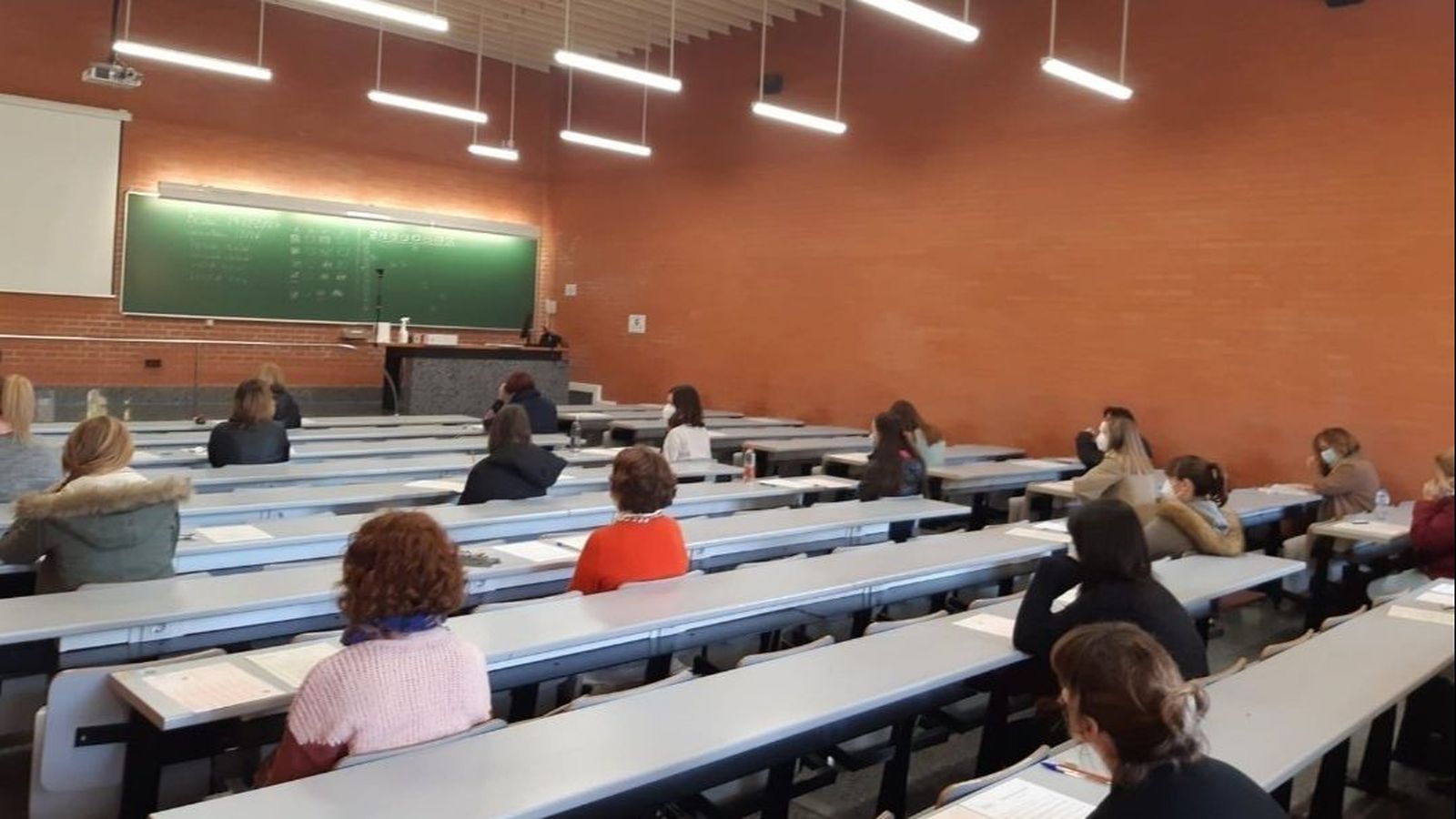 Imatge d'arxiu de proves selectives d'oposicions a la Generalitat