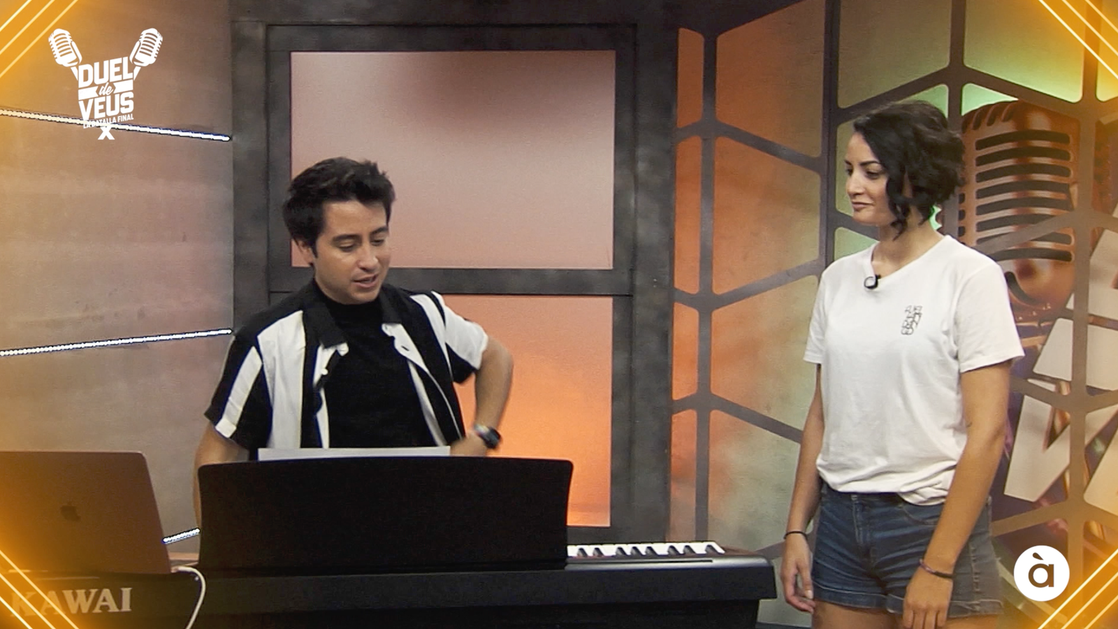 Una Dayan molt discotequera al la Masterclass de la seua cançó