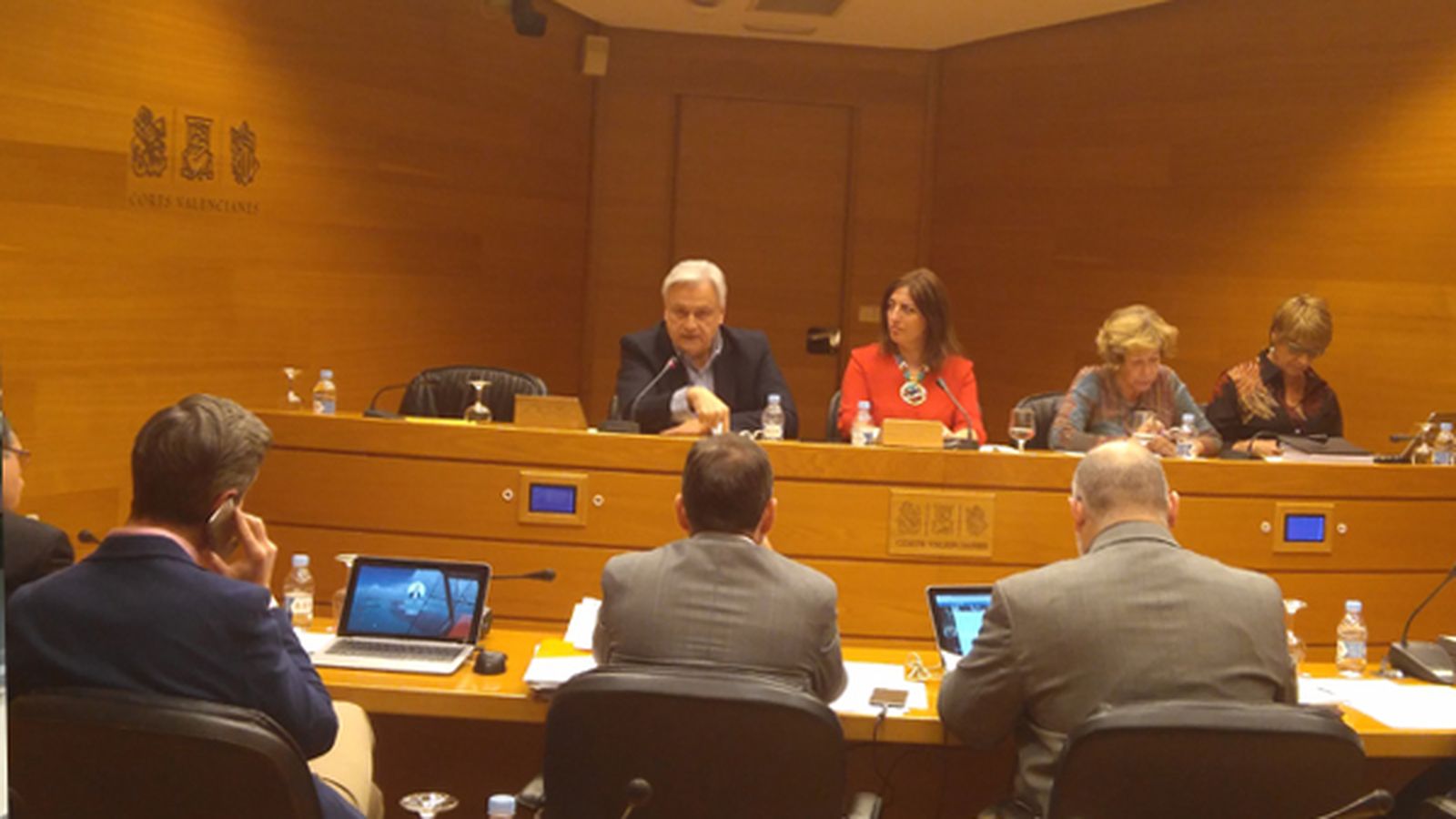Alberto Català, expresident de Fira València, en la comissió d'investigació de les Corts
