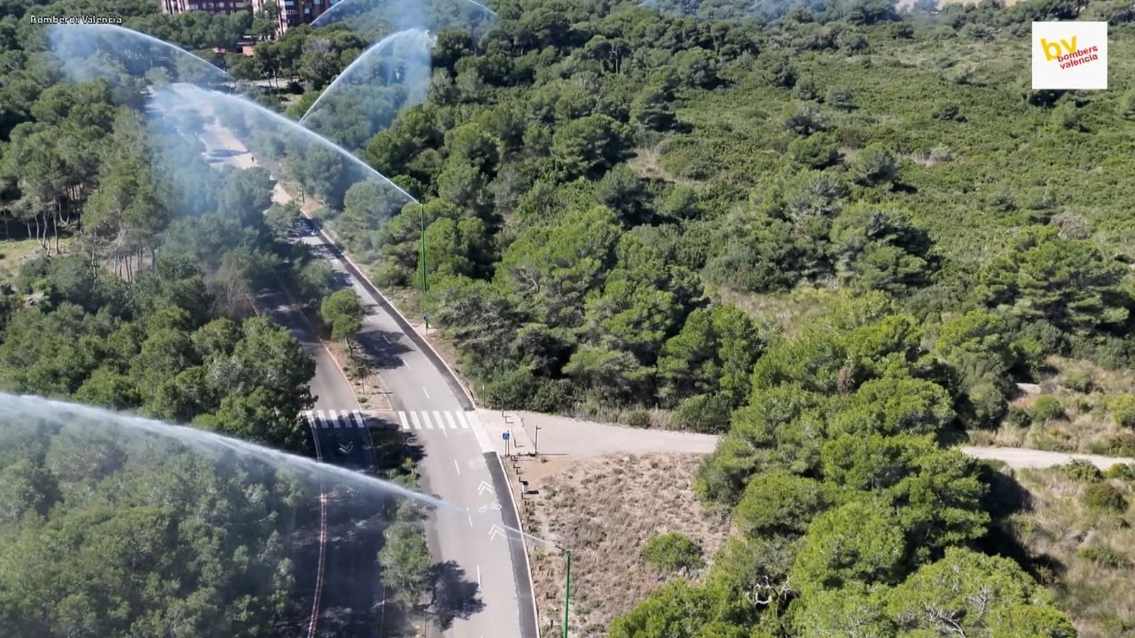 València amplia amb tres canons d'aigua nous la protecció antiincendis al Saler