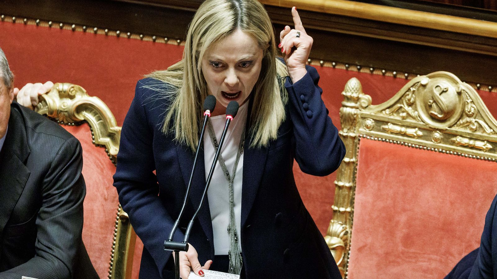 La primera ministra italiana, Giorgia Meloni, en una imatge d'arxiu