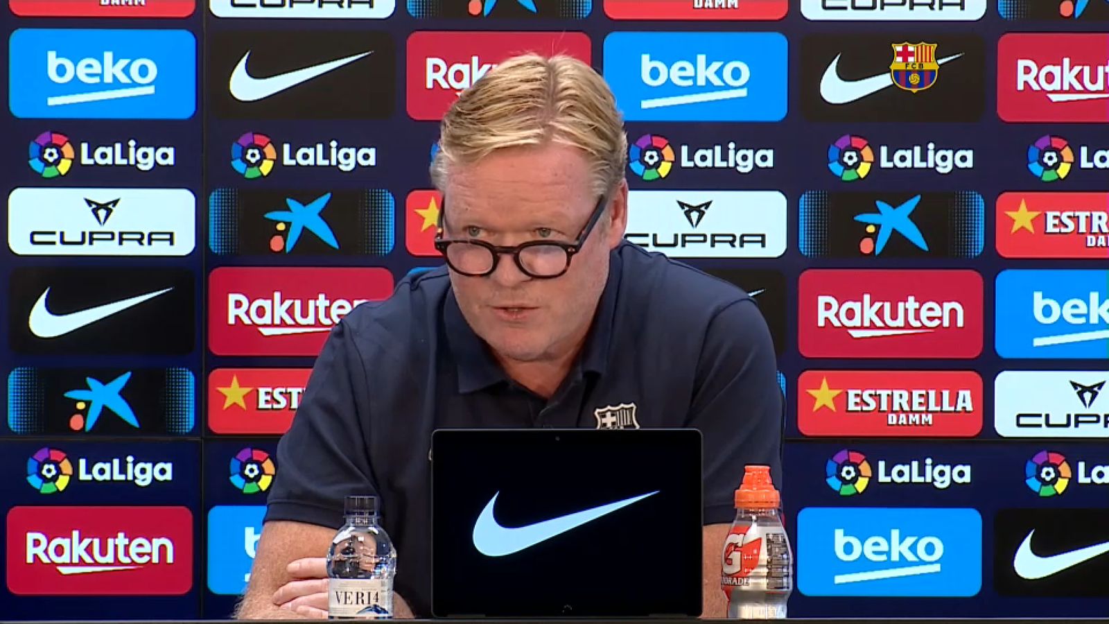 L'entrenador del Barça, Ronald Koeman