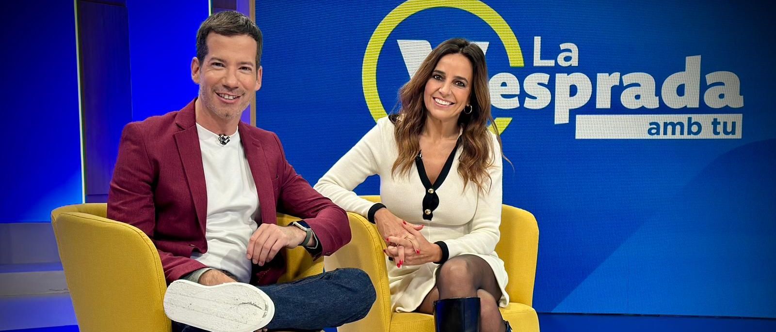 Ferran Cano i Carmen Alcayde presentaran 'La vesprada amb tu' des del 7 de gener en À Punt