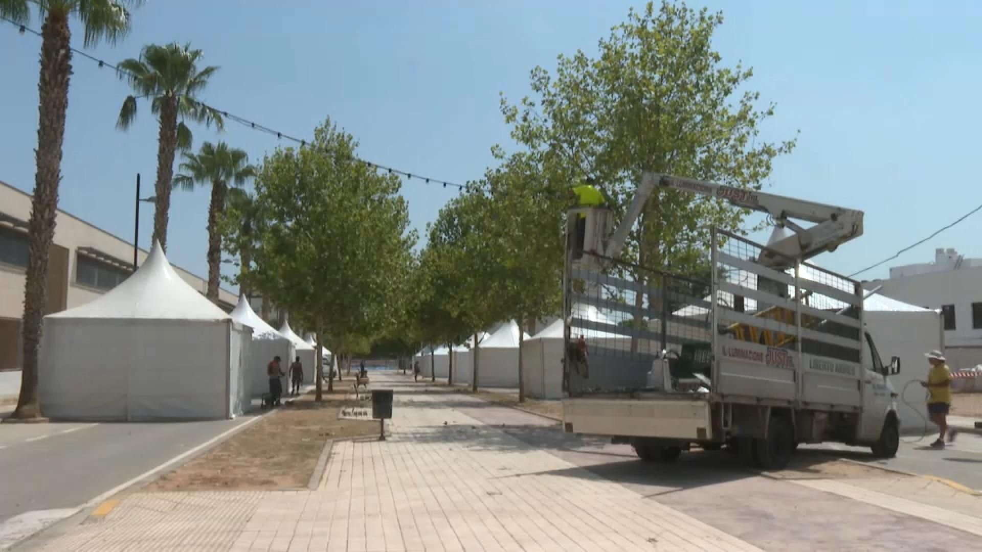 Paiporta inicia les primeres festes de Sant Roc després de la dana