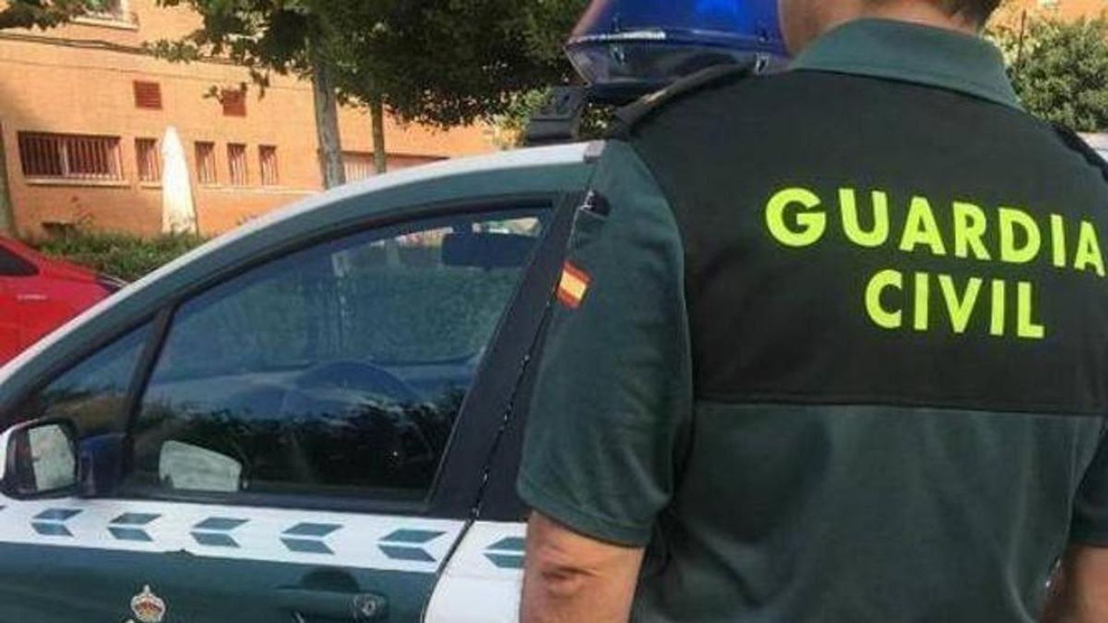 Imatge d'arxiu d'un agent de la Guàrdia Civil
