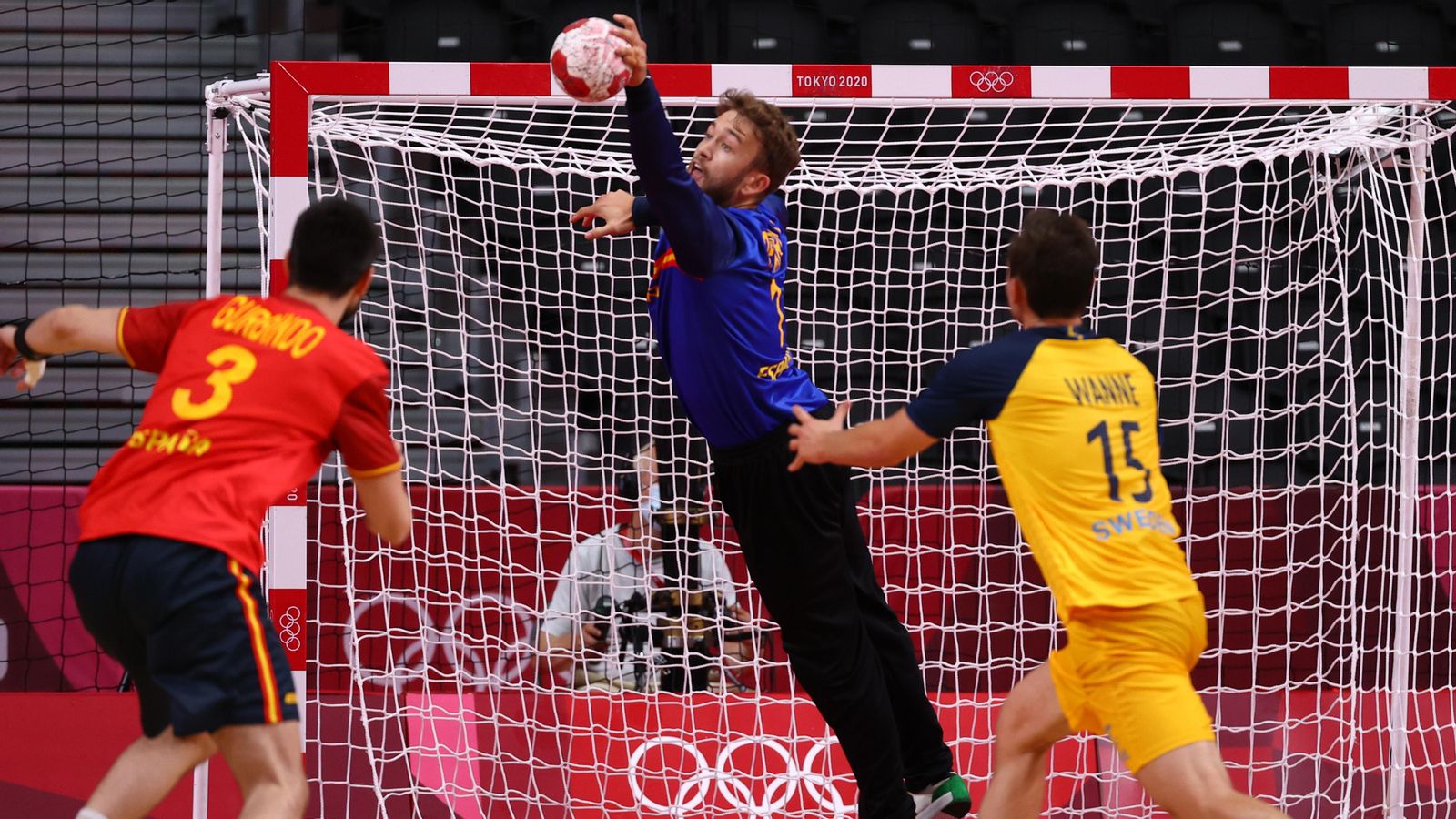 El porter Gonzalo Pérez de Vargas ha sigut clau en la remuntada d'Espanya
