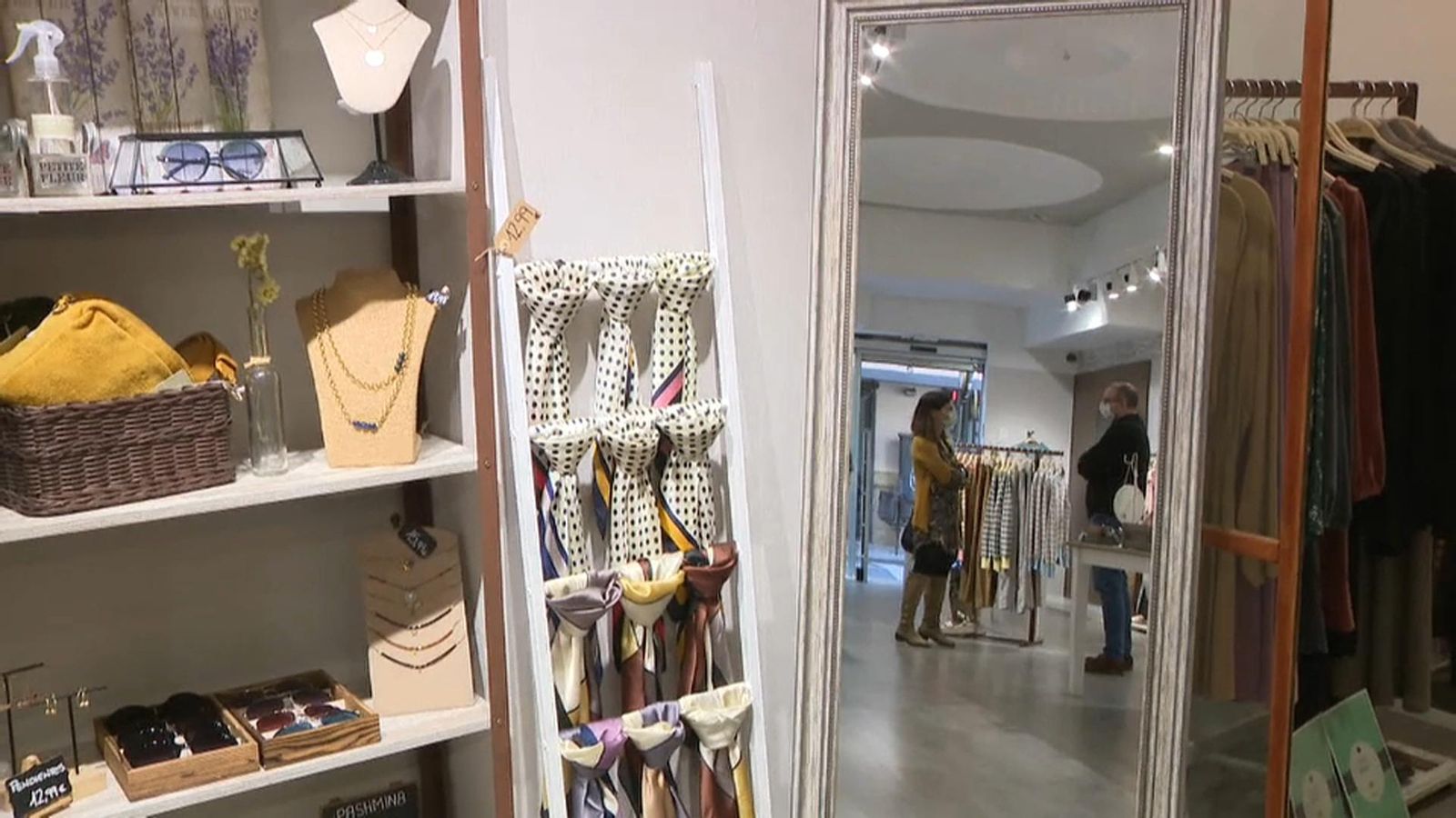 Interior d'una botiga