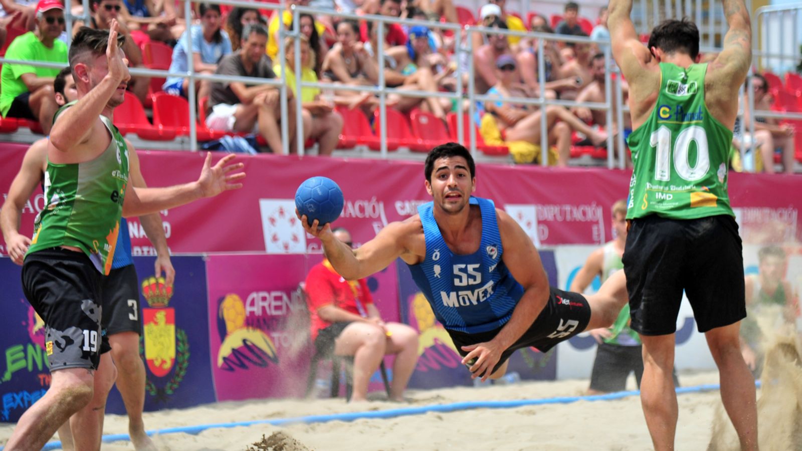 El Pinturas Andalucía Sevilla i el Platges Algesires dominen l'Arena1000 d'Orpesa.