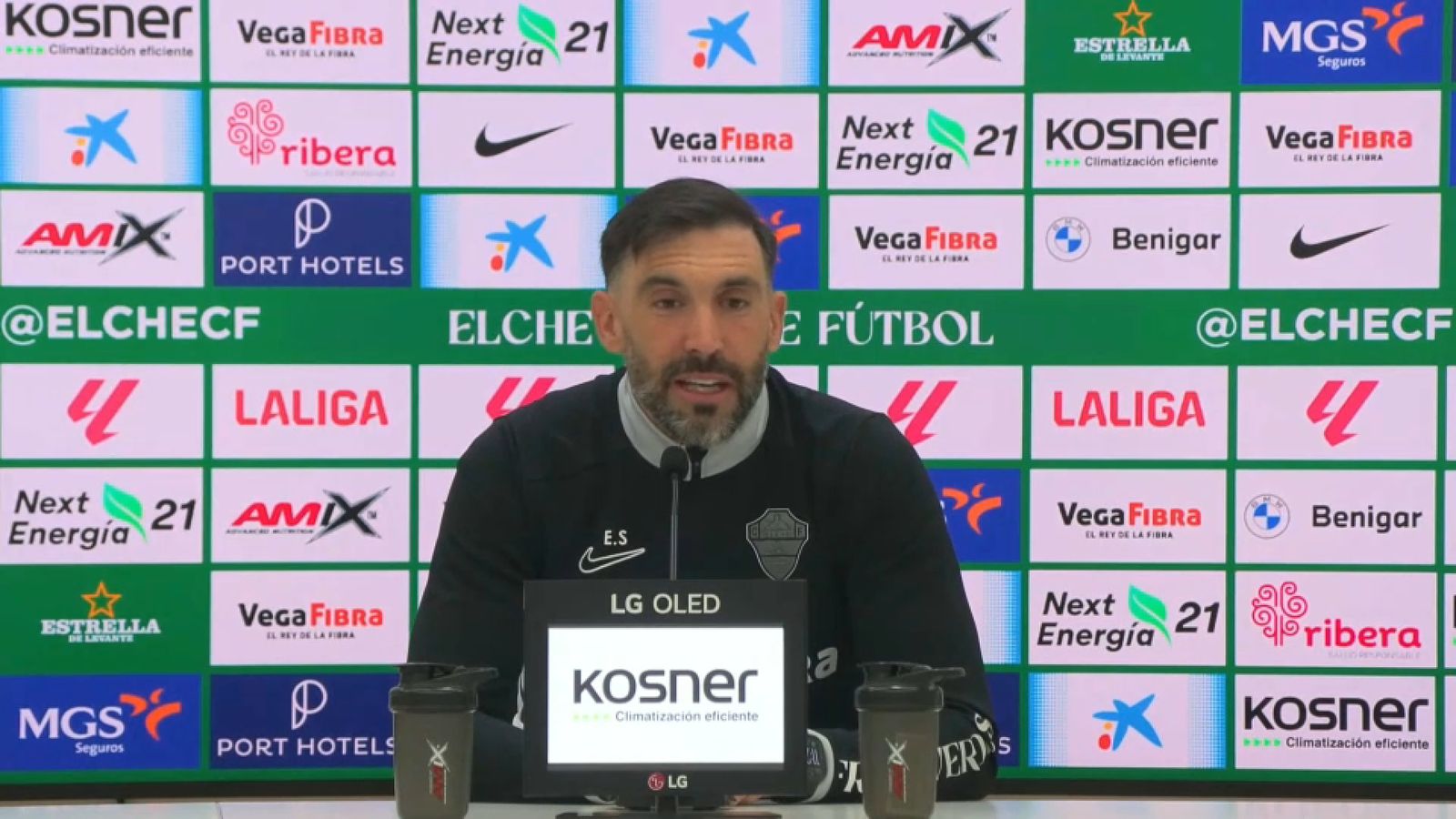 El tècnic de l'Elx, Éder Sarabia