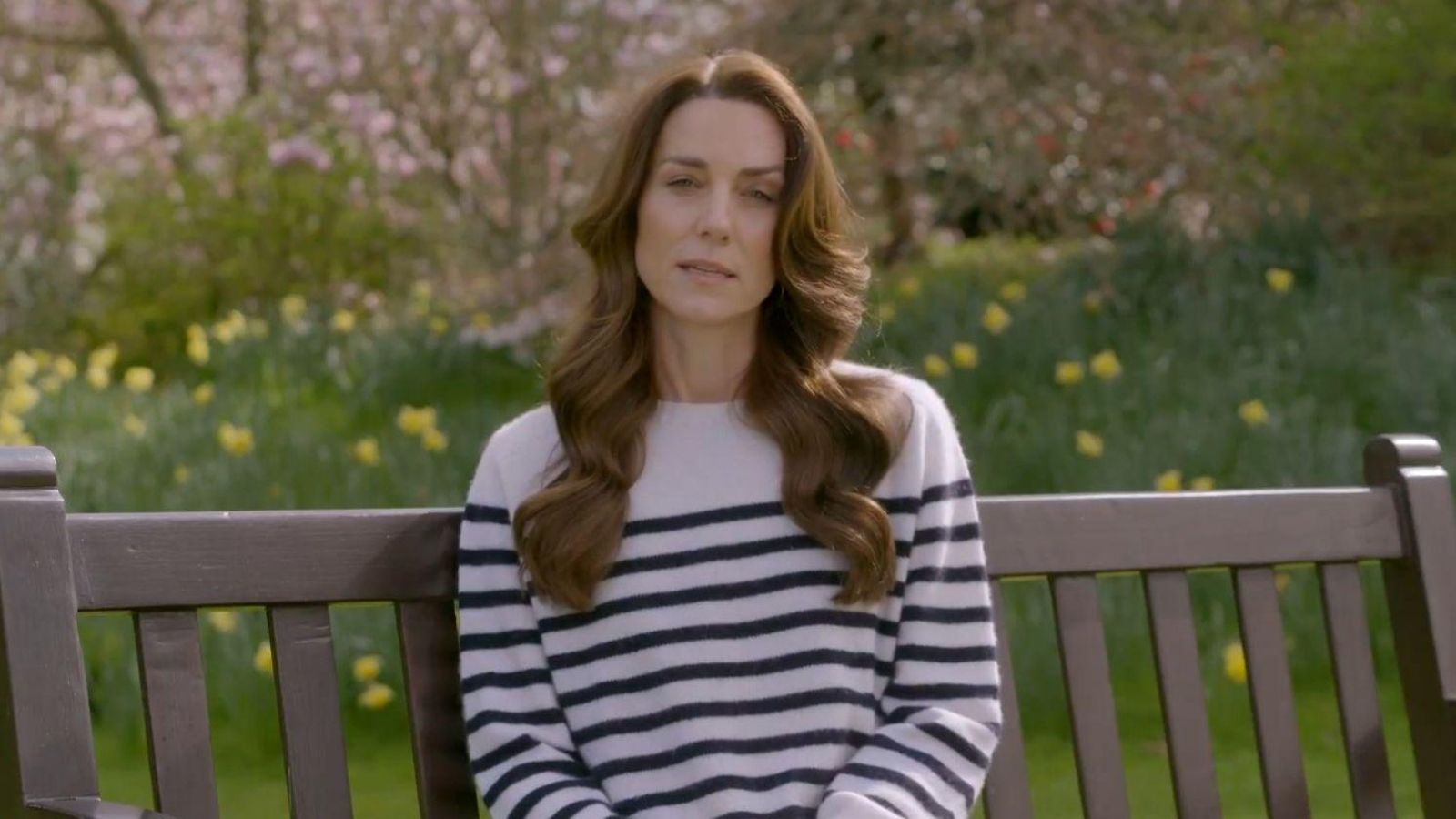 Kate Middleton en un fragment del vídeo