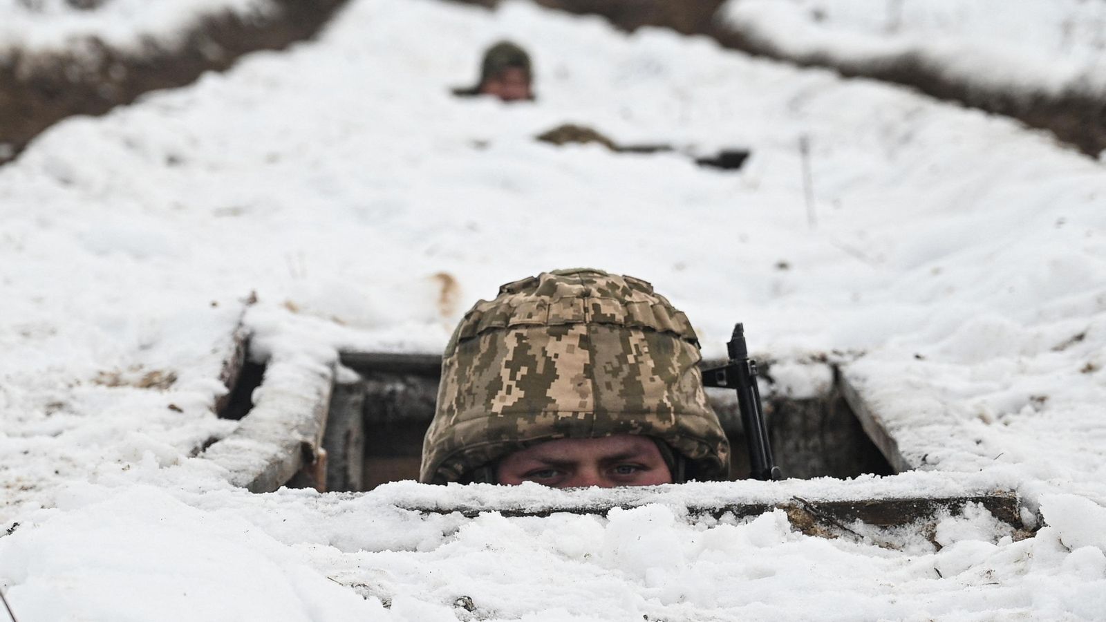 Un militar ucraïnés a la regió de Černihiv, Ucraïna