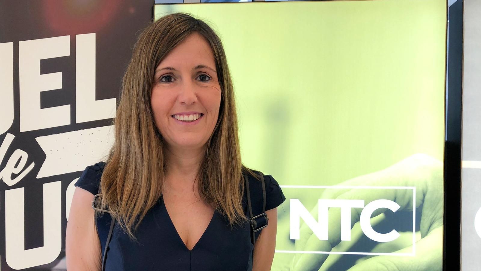 La candidata a presidir el Consell Social de la UV Ángela Pérez Pérez La guanyadora del Premi Jaume I a l'Emprenedoria en 2022, Ángela Pérez Pérez, aquest dimecres en À Punt