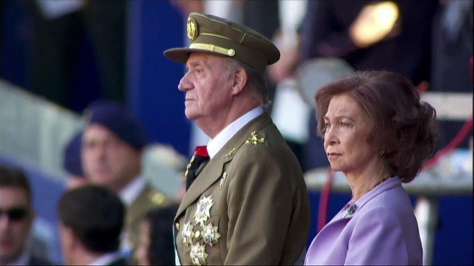 Els reis emèrit, Joan Carles I d'Espanya i la reina consort Sofia de Grècia i Dinamarca, en una imatge d'arxiu