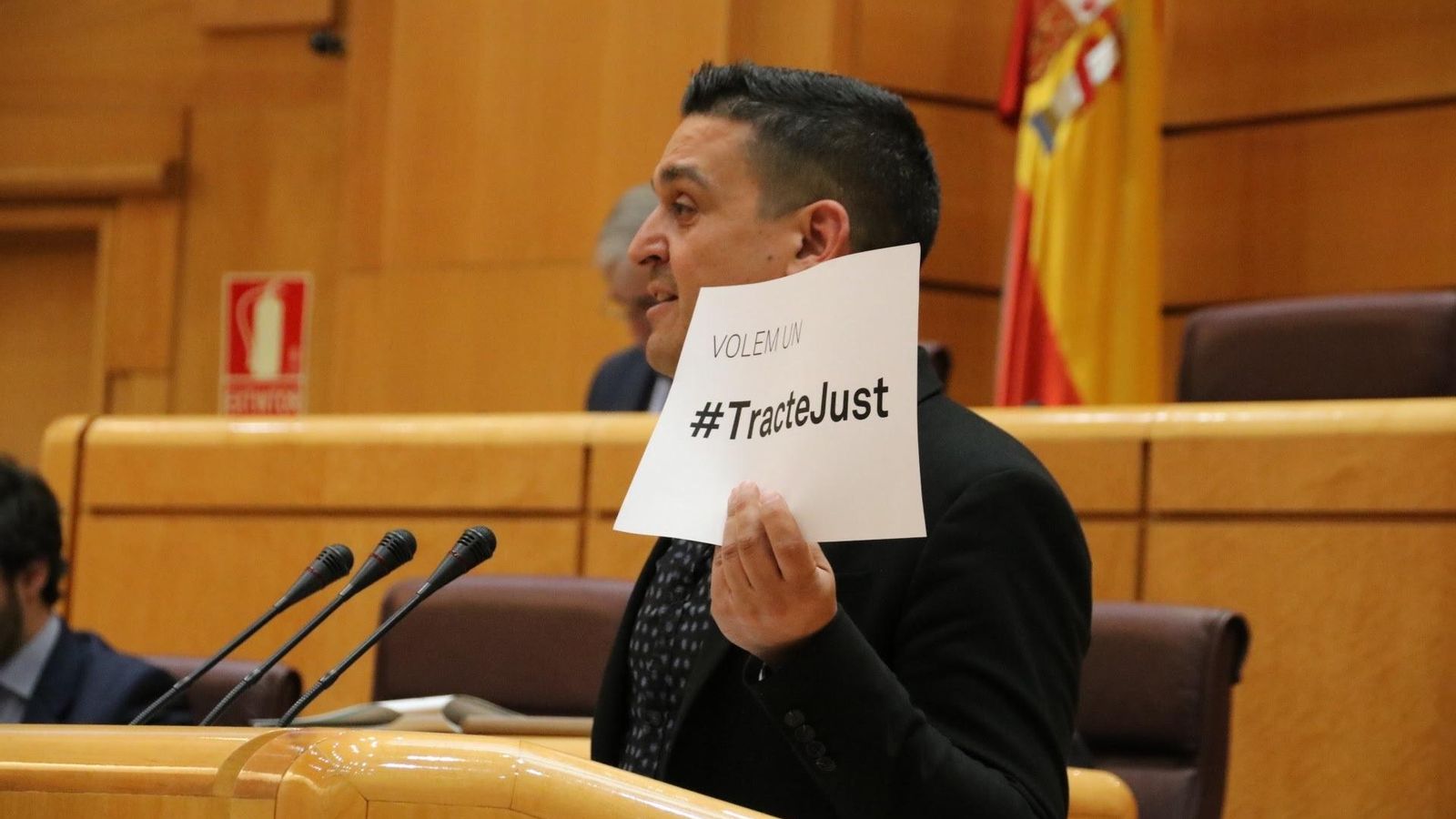 El senador del grup Compromís, Carles Mulet, en una imatge d'arxiu