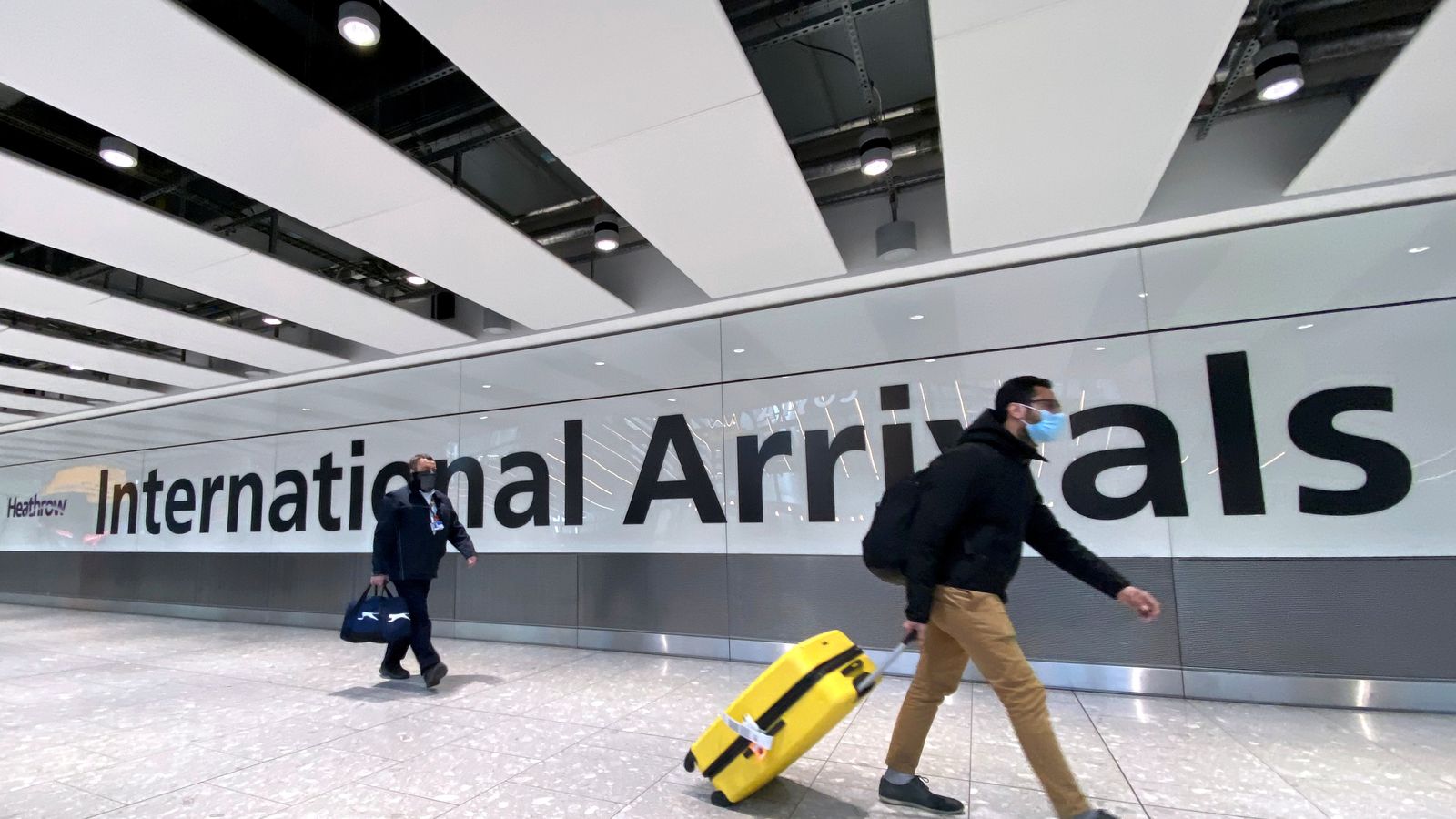 Viatgers en l'aeroport de Heathrow, Londres, en una imatge d'arxiu