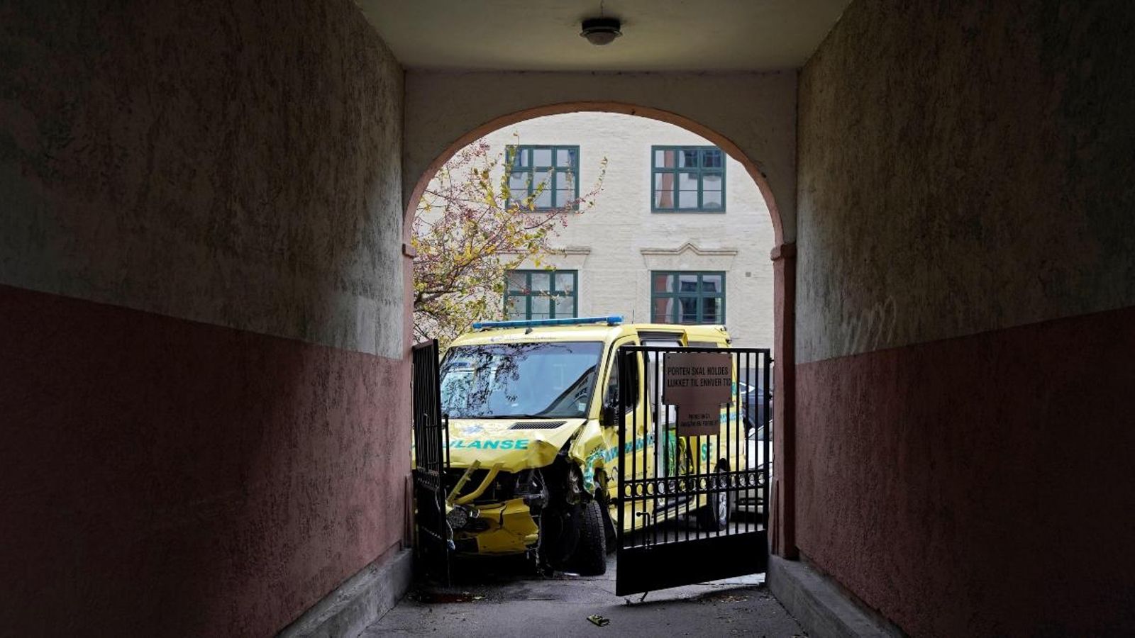 Els agents de policia han detingut l'home que havia robat una ambulància a Oslo