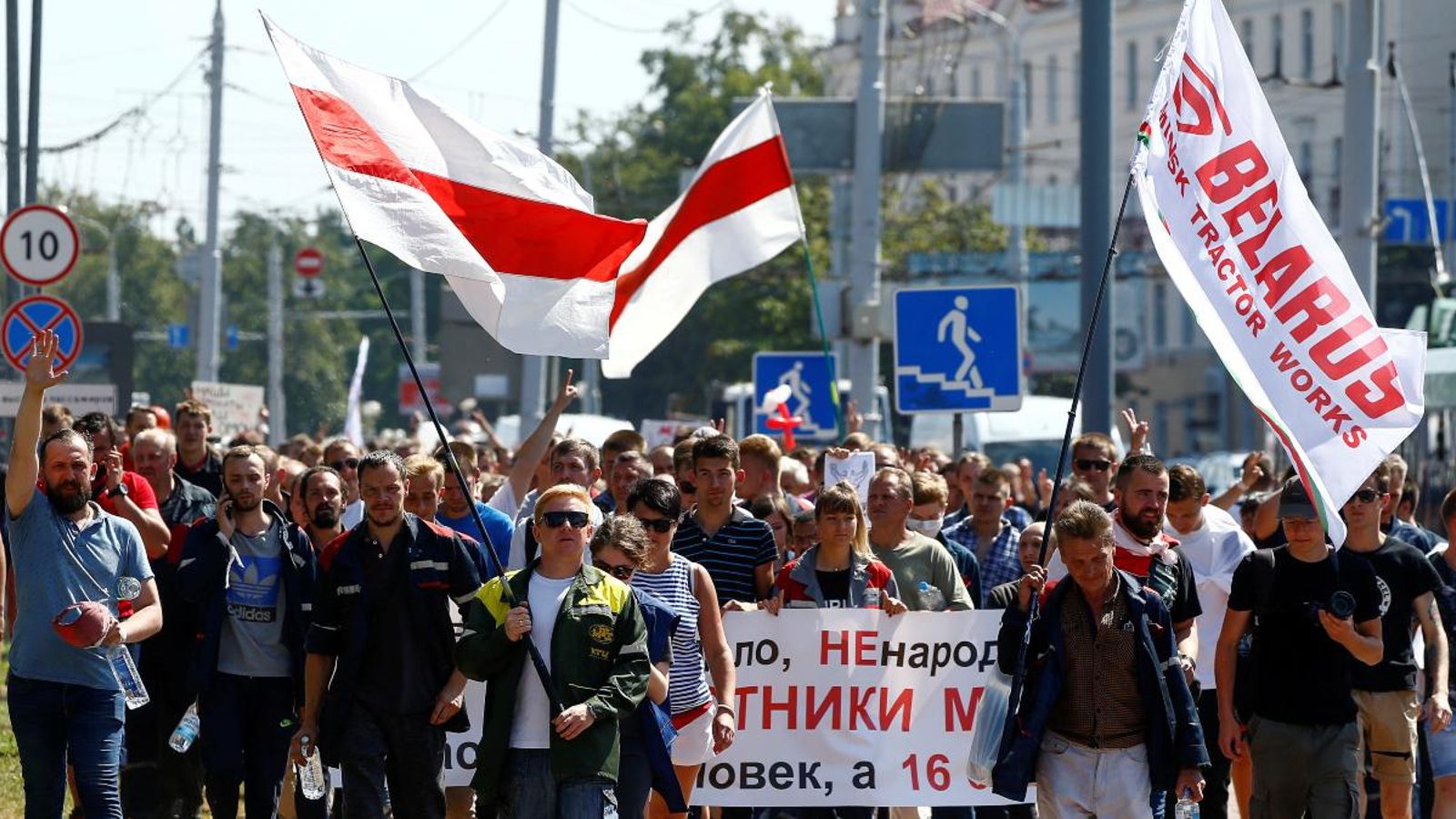 Protesta a Minsk