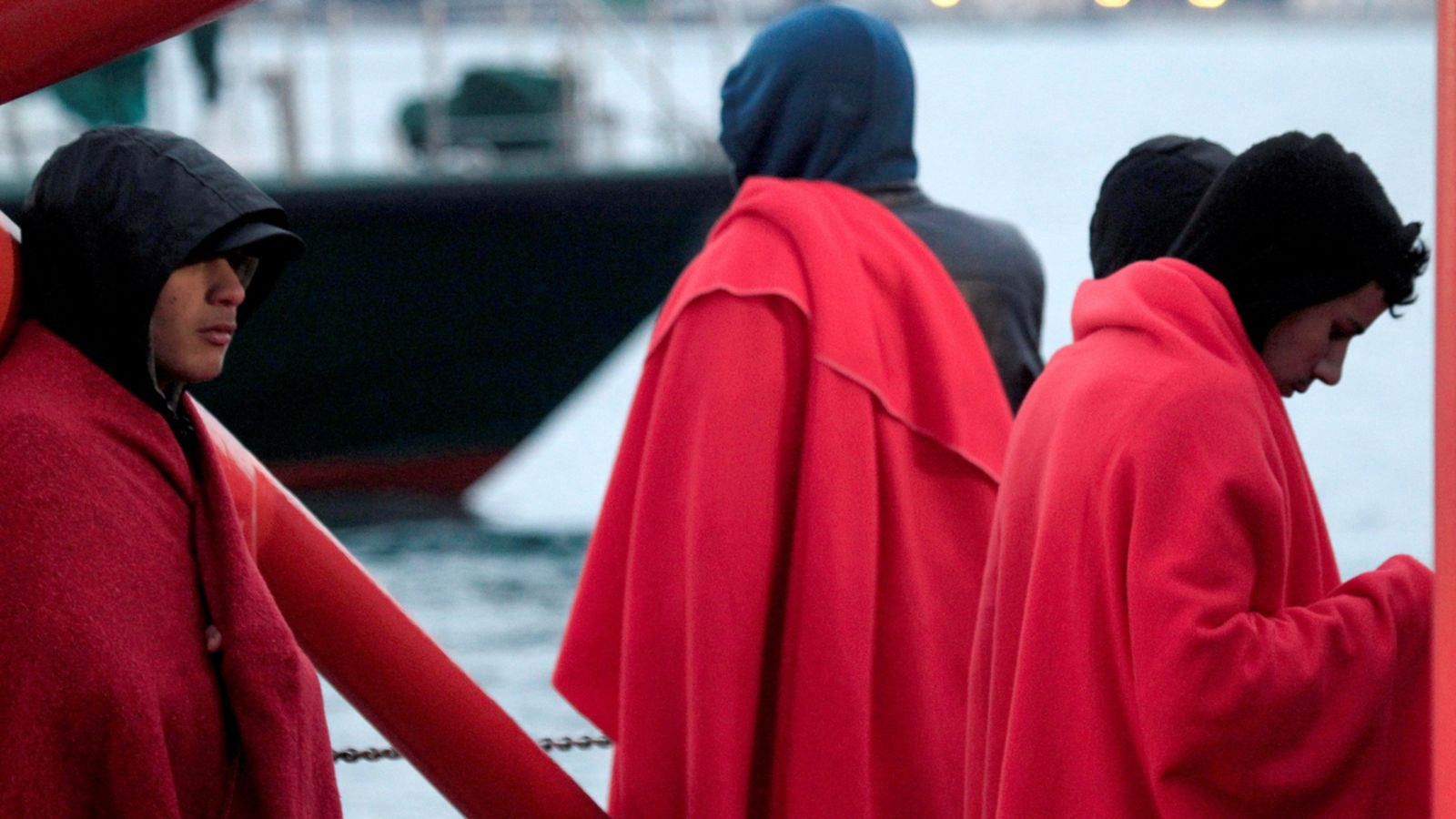 Migrants arribats a les costes andaluses aquest Nadal