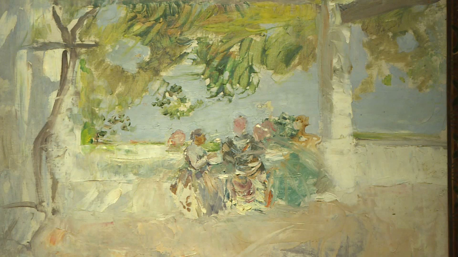 Una altra de les obres donades per la família de l'artista valencià