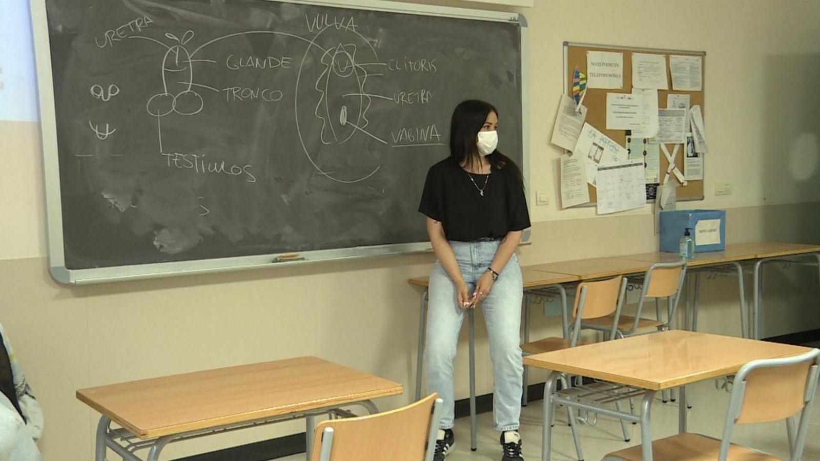 Formació sobre salut sexual i reproducció en un institut