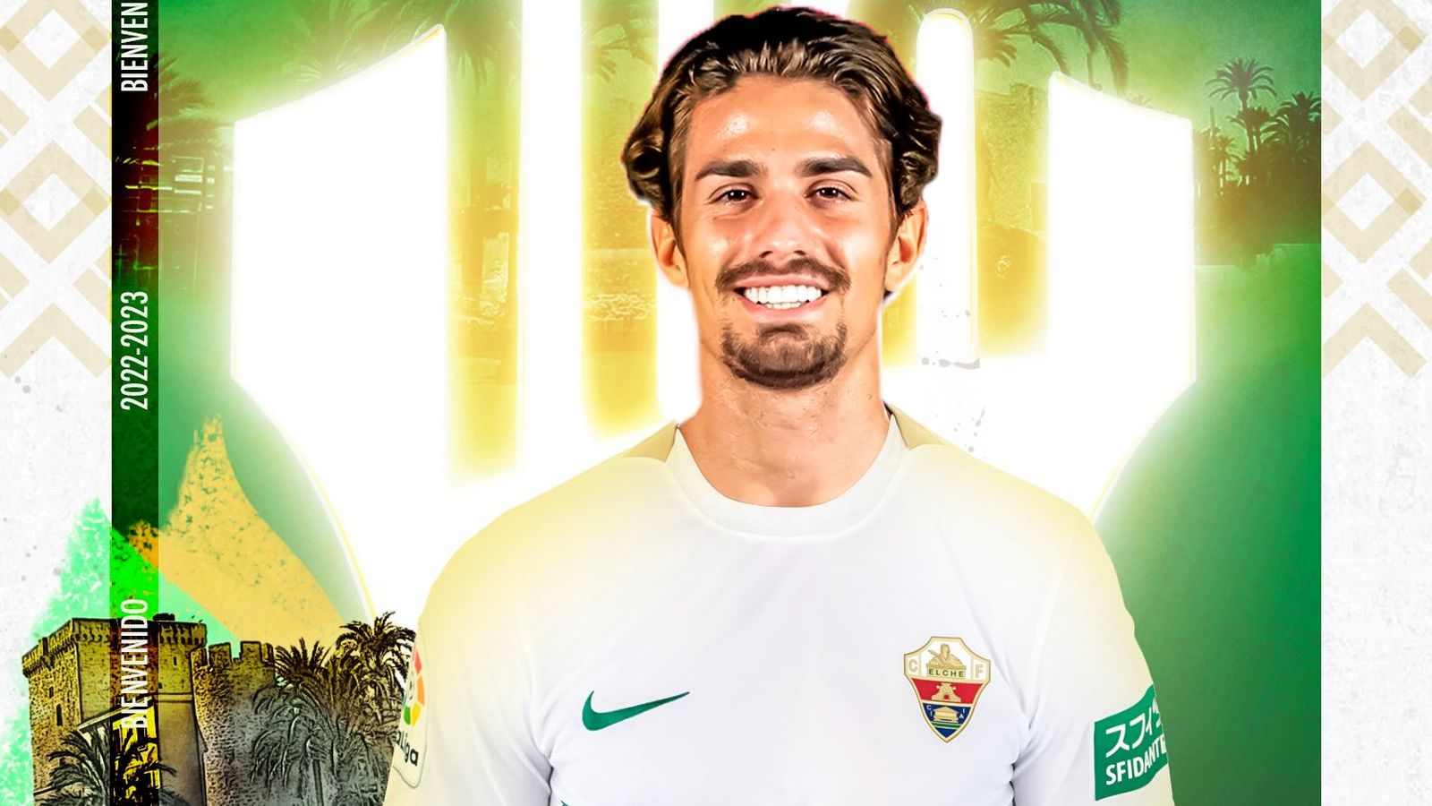 Collado, amb la camiseta de l'Elx