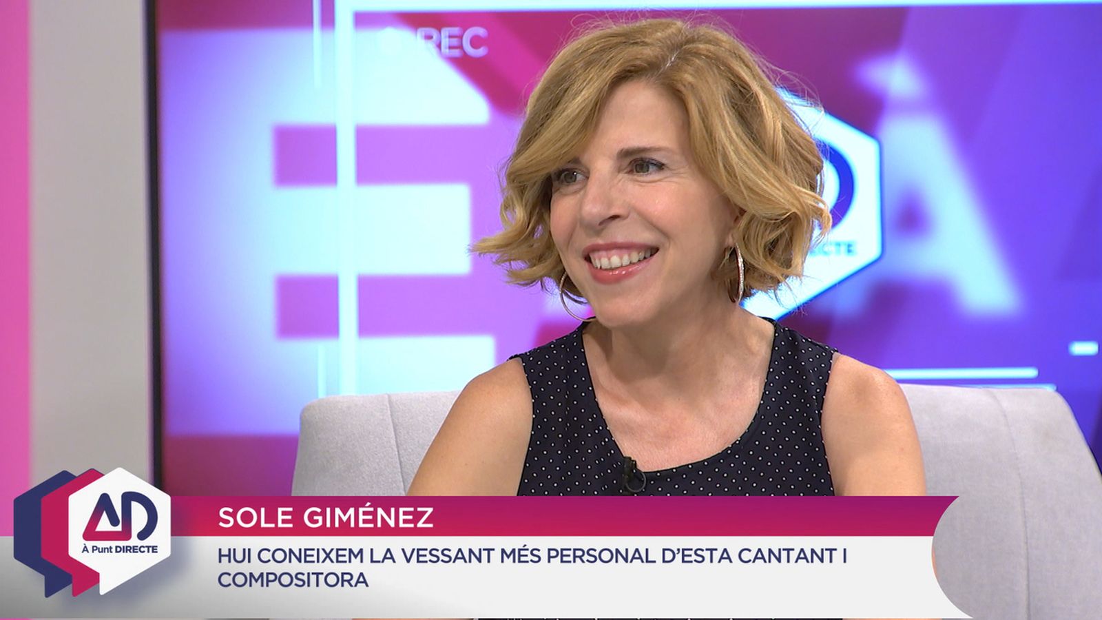 El vessant més personal de Sole Giménez