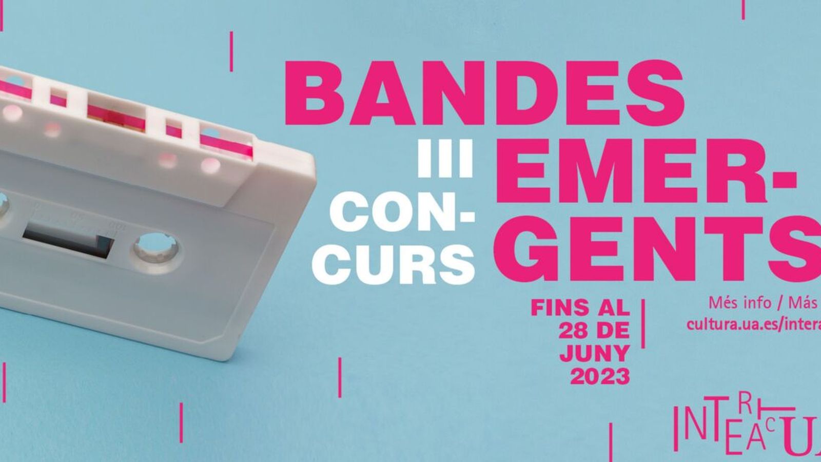 07.06.2023 | Concurs de bandes emergents de la Universitat d’Alacant