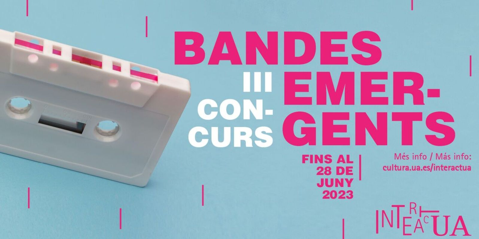 07.06.2023 | Concurs de bandes emergents de la Universitat d’Alacant