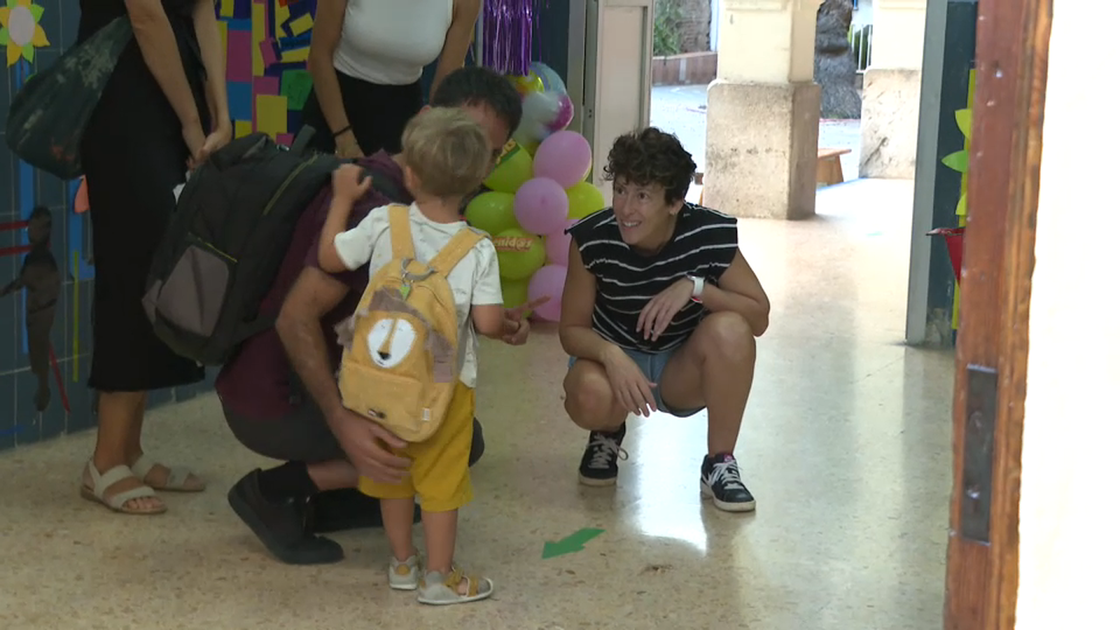 Primer dia d'escola