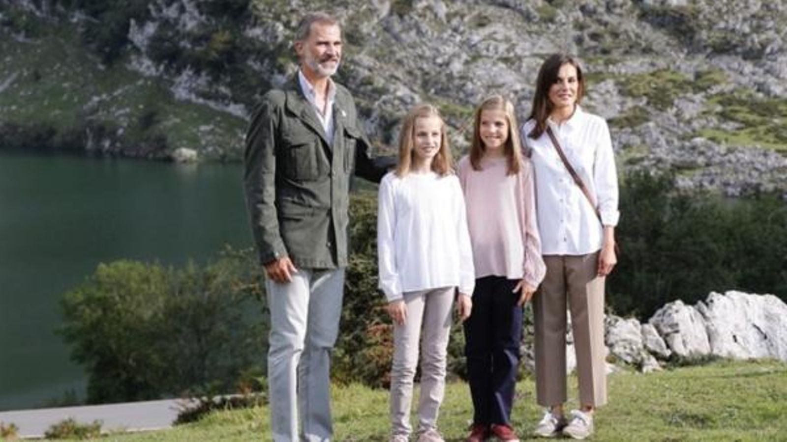 La Familia Reial en una imatge d'arxiu