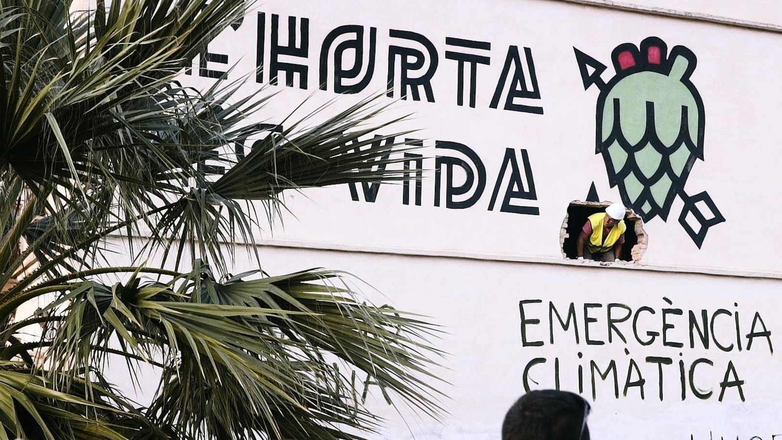 Mural de la ja desapareguda Forn de Barraca