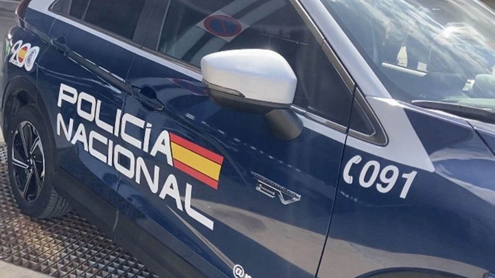 Un vehicle de la Policia Nacional, en una imatge d'arxiu
