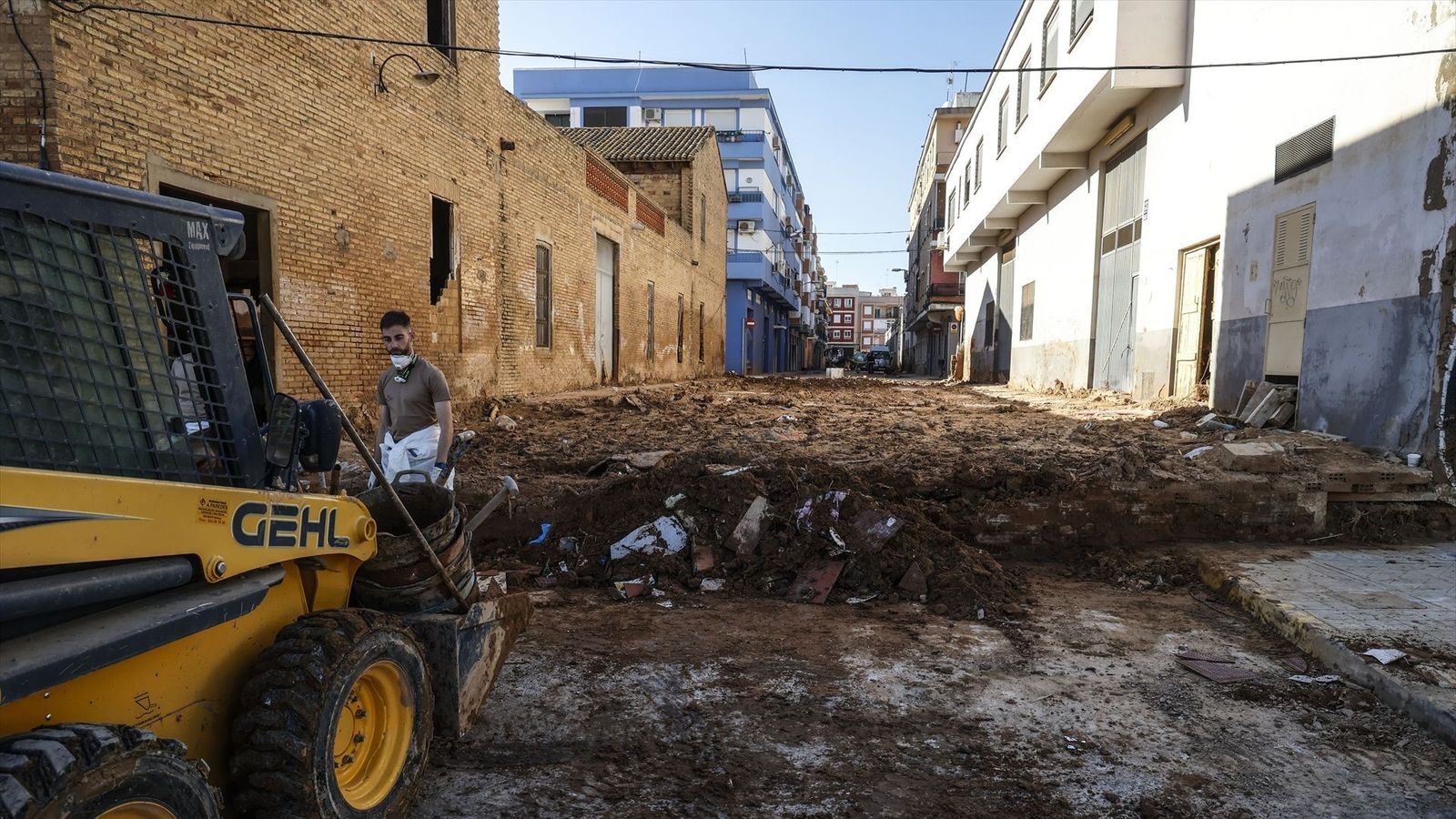 Imatge d'arxiu d'un carrer a Paiporta